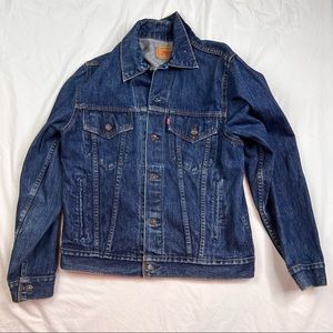Levi Strauss & Co. Button up Denim Blue Jean Jacket Size 40 All Cotton L070622